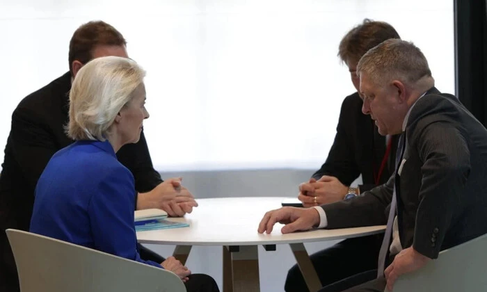 Fitz and von der Leyen discuss oil transit