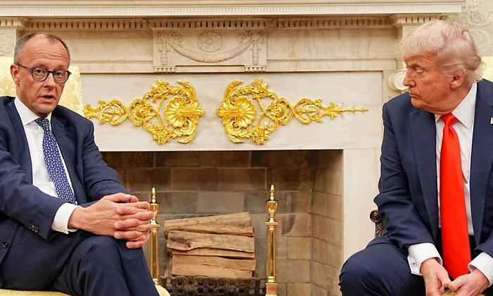 Merkel and Trump discuss tariffs and security