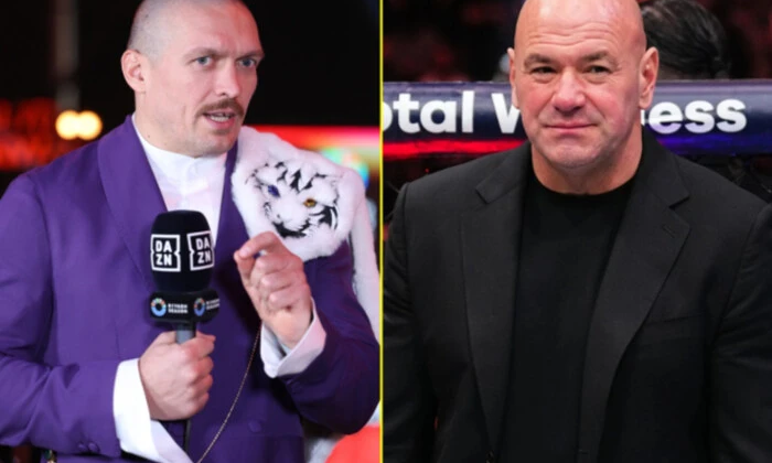 Александр Усик ведет переговоры с президентом UFC