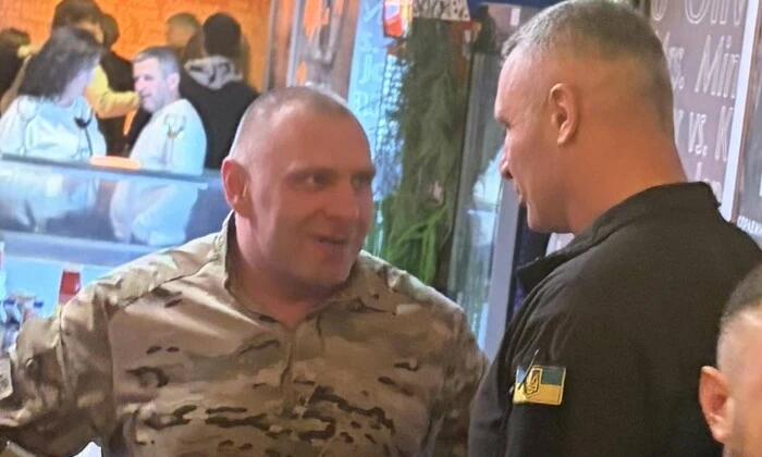 Former head of the SBU Maluk at the movie premiere