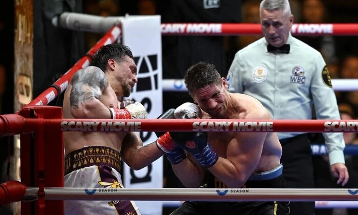 Dutch boxer after losing to Usyk