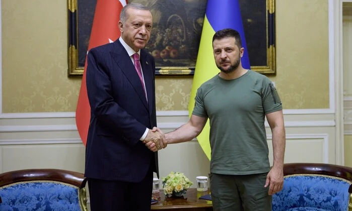 Meeting of Zelensky, Putin, Erdogan