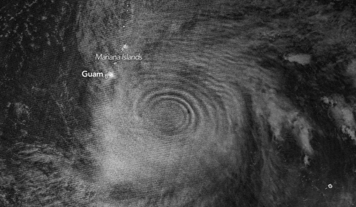Damage caused by super typhoon Sinlaku