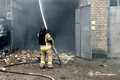 Наслідки обстрілів на Дніпропетровщині