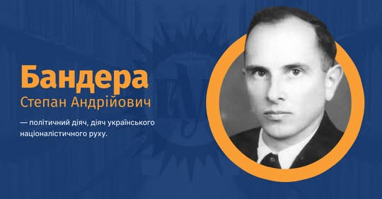 Степан Бандера на фоні історії