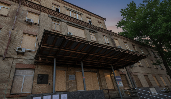 Обстріл Києва, пошкодження інституту