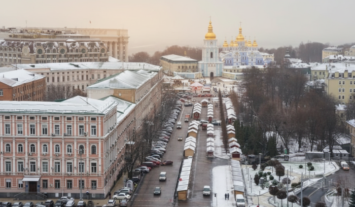 Frosty winter in Ukraine 2026