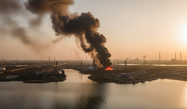 Пожежа на нафтових резервуарах