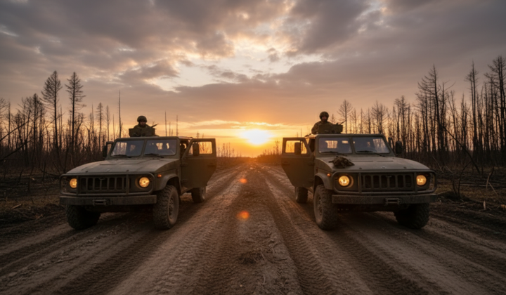 Знищення всюдихода «Улан-2»