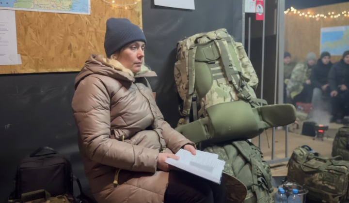 Оккупанты в доме под Покровском