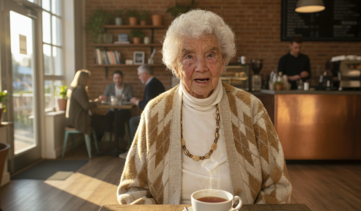 Margaret Hart, 106 years old, heroine