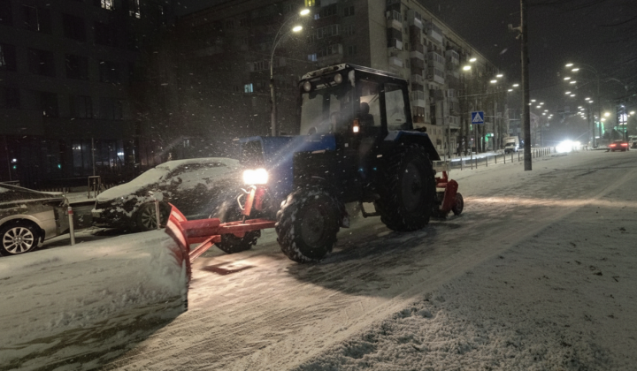 Очищення Києва від снігу