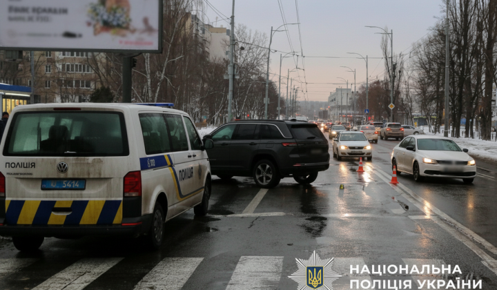 Затримання водія Jeep у Києві