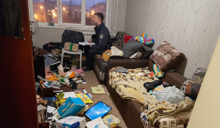 Detention of thieves in Kyiv