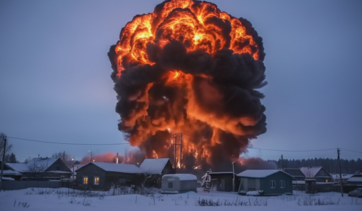 Пожар на нефтебазе «Темп»