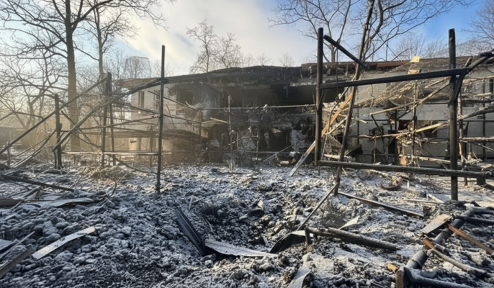 New Year's Shelling in Kharkiv