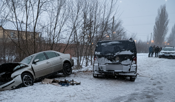 Accident involving Ford in Kyiv region