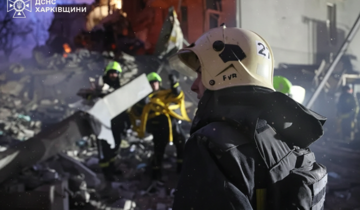 Удар по житловому будинку в Харкові
