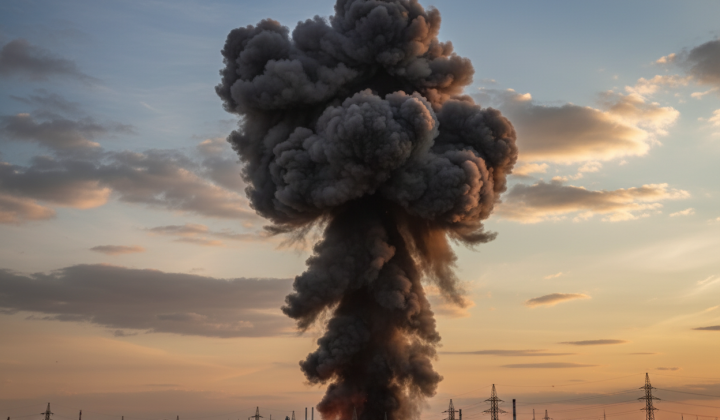 Attack on a hospital in Ukraine