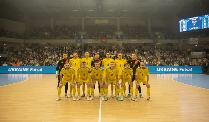 Ukraine Futsal Team in Training