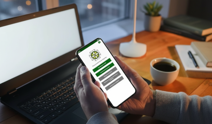 Pensioners receive payments online