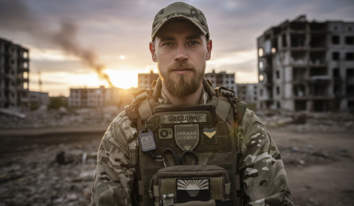 Альпініст Володимир Василишин на фронті