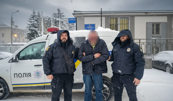 Затримання підозрюваного у Бориславі