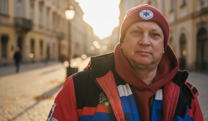 Нічна атака на Київ, загибель медика