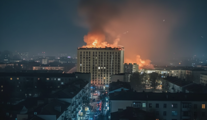 Удар по заводу Атлант Аеро