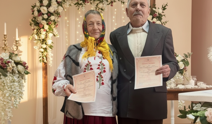 Пара з Буковини святкує весілля