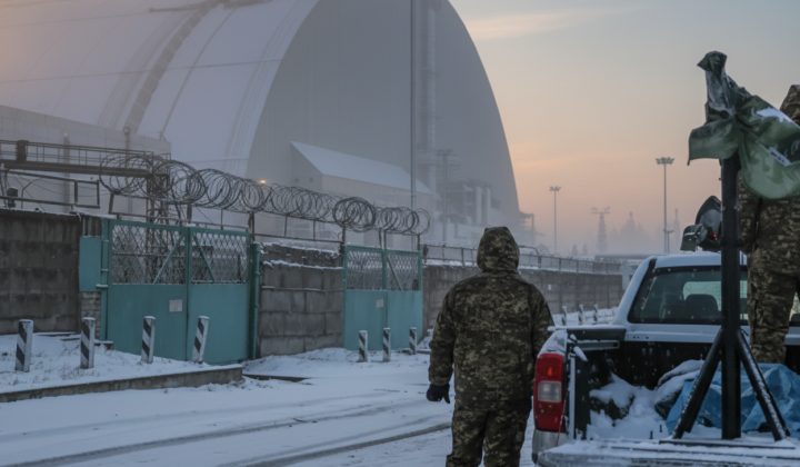 Ukraine's National Guard Bolsters Security at Chernobyl Nuclear Plant ...