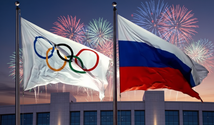 Реклама на Олімпіаді-2026 для російських атлетів