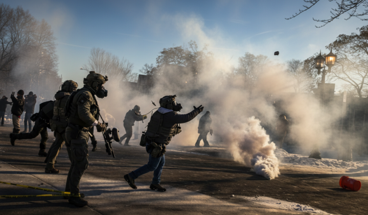 Protests after ICE agent shootings
