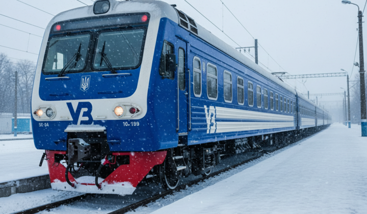Розклад руху приміських поїздів 28-29 січня