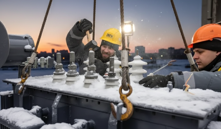 Restoring electrical grids after shelling in DTEK