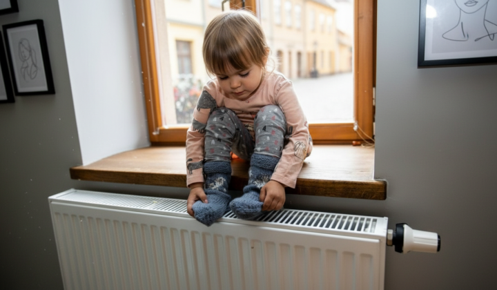 House without heating in Kyiv