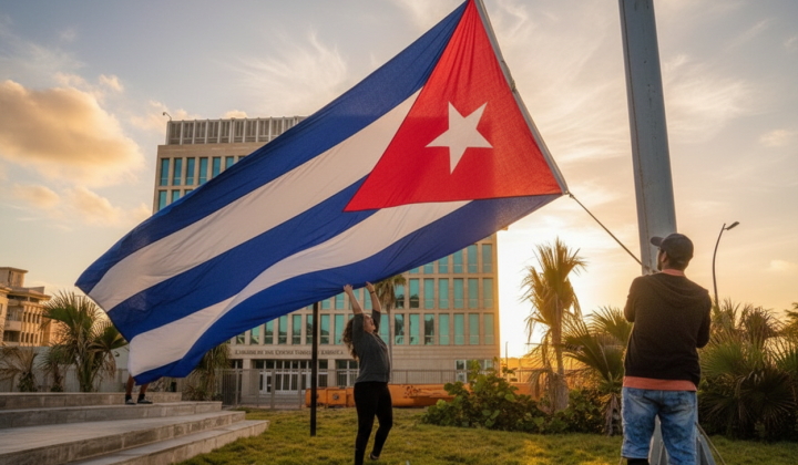Cuban political system in the picture