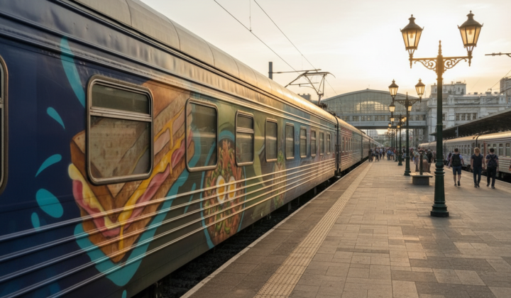Wagons of resilience at Darnytsia station