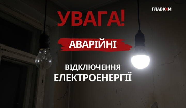 Graphs of power outages in Ukraine