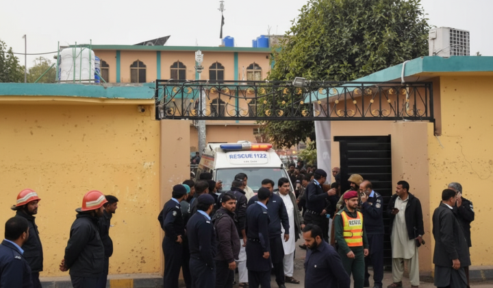 Explosion at Islamabad mosque: at least 31 people killed