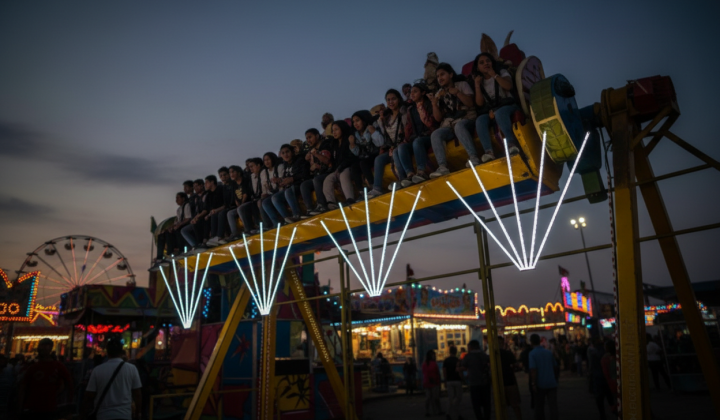 Attraction collapsed at fair in India