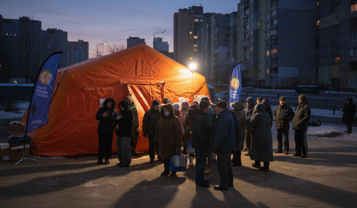 Kyiv - restoring warmth and providing aid