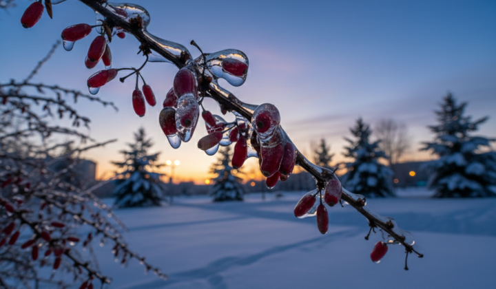 Weather forecast for February 11: frost, icy conditions and strong wind