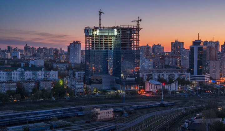 Sky Towers в Киеве: пятые торги на незавершенный небоскрёб