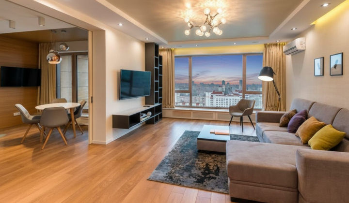 Empty apartment and utility bills