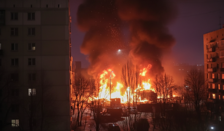 Спустошені заводи та міста в Росії