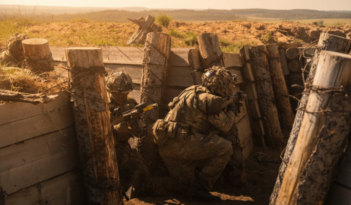 Ukrainian operators destroying NATO equipment during training