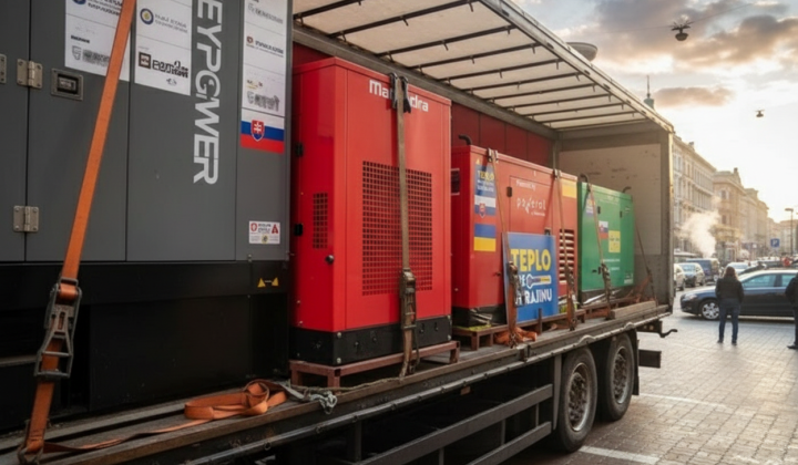 Humanitarian aid from the EU, France, and Slovakia