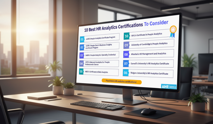 HR analytics logo and certification courses