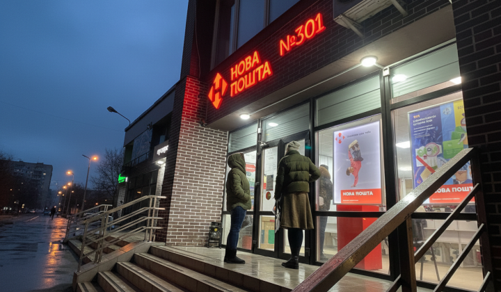 Терминал для частных лиц на Новой почте